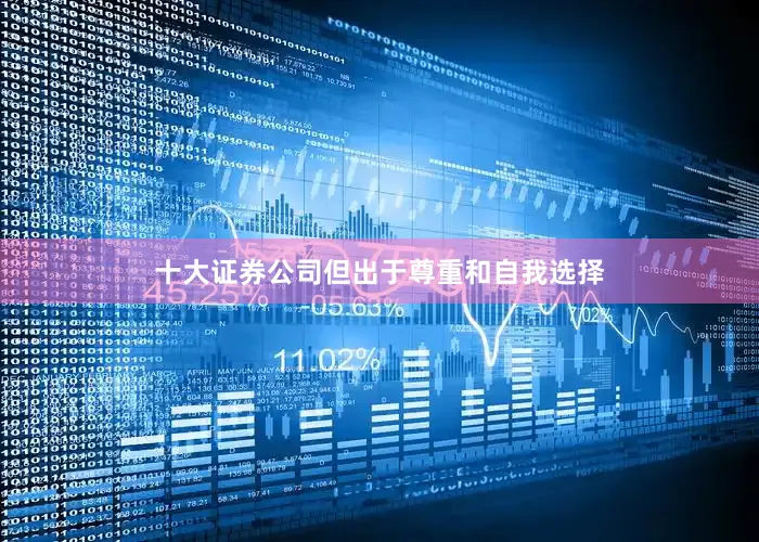 十大证券公司但出于尊重和自我选择